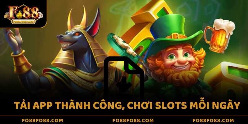 Tải app thành công, chơi Slots mỗi ngày