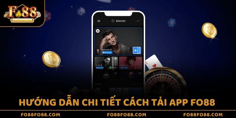 Hướng dẫn chi tiết cách tải app Fo88